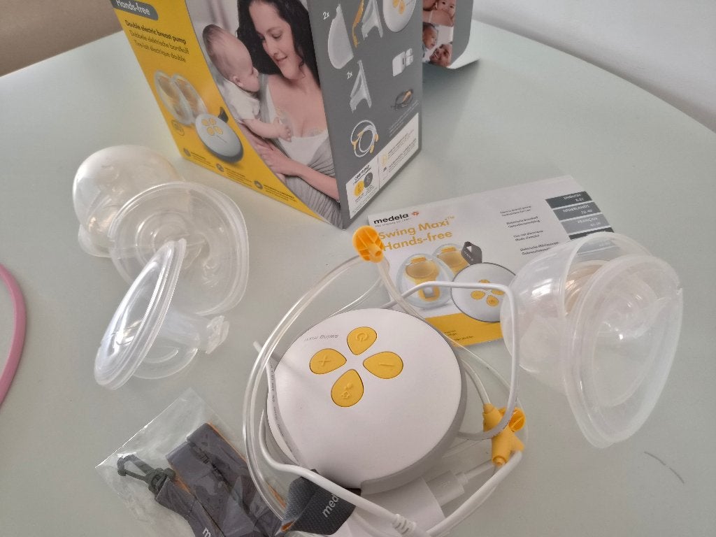 Medela maxi swing kolfset, Gebruikt, Medela, Borstkolf, Ophalen of Verzenden