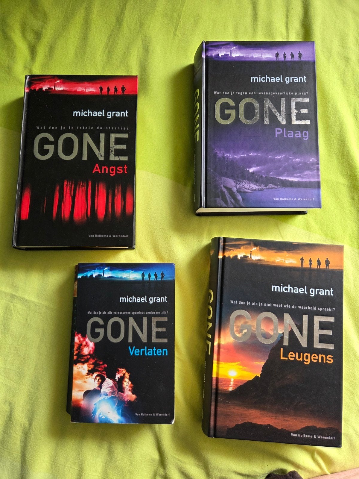 Michael Grant - Gone serie (Angst, Plaag, Verlaten, Leugens), Ophalen of Verzenden