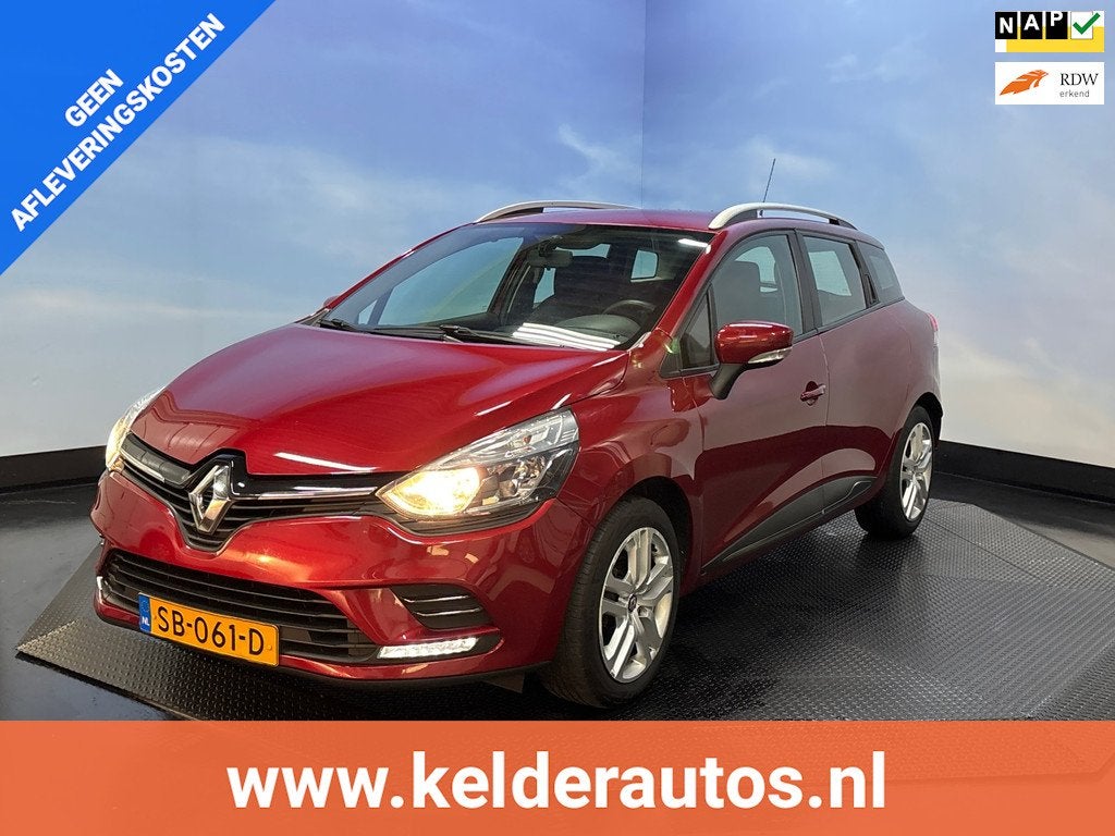 Renault Clio Estate 0.9 TCe Zen Navi, Trekhaak, Media, Voorwielaandrijving, 898 cc, Gebruikt, 49 €/maand