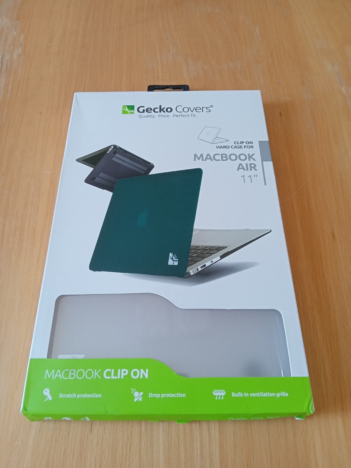 Gecko Covers clip on hard case MacBook Air 11" wit NIEUW, Computers en Software, Apple Macbooks, 11 inch, Nieuw, Ophalen of Verzenden