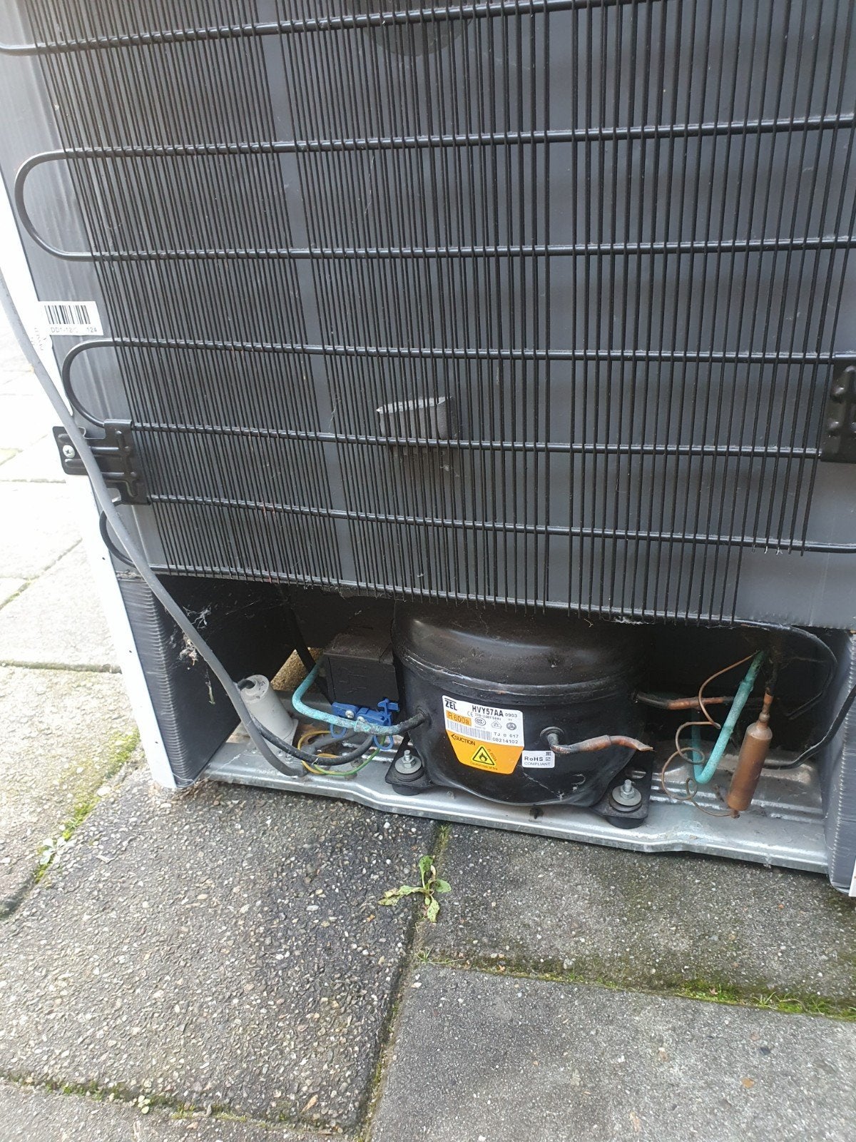 Whirlpool vriezer - A-klasse, compact en efficiënt, Gebruikt, 75 tot 100 liter, Met aparte vriezer, Energieklasse A of zuiniger