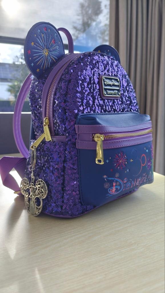 Loungefly Editie 30 jaar Disneyland Parijs, Ophalen of Verzenden, Zo goed als nieuw, Overige merken, 30 tot 45 cm