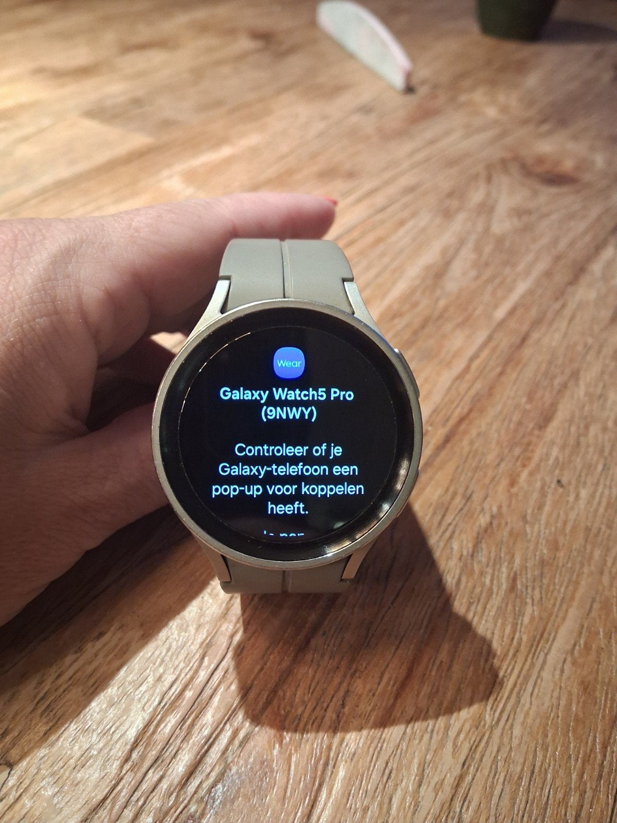 Samsung Galaxy Watch5 Pro - in erg goede staat, Zwart, Ophalen of Verzenden, Zo goed als nieuw, Samsung