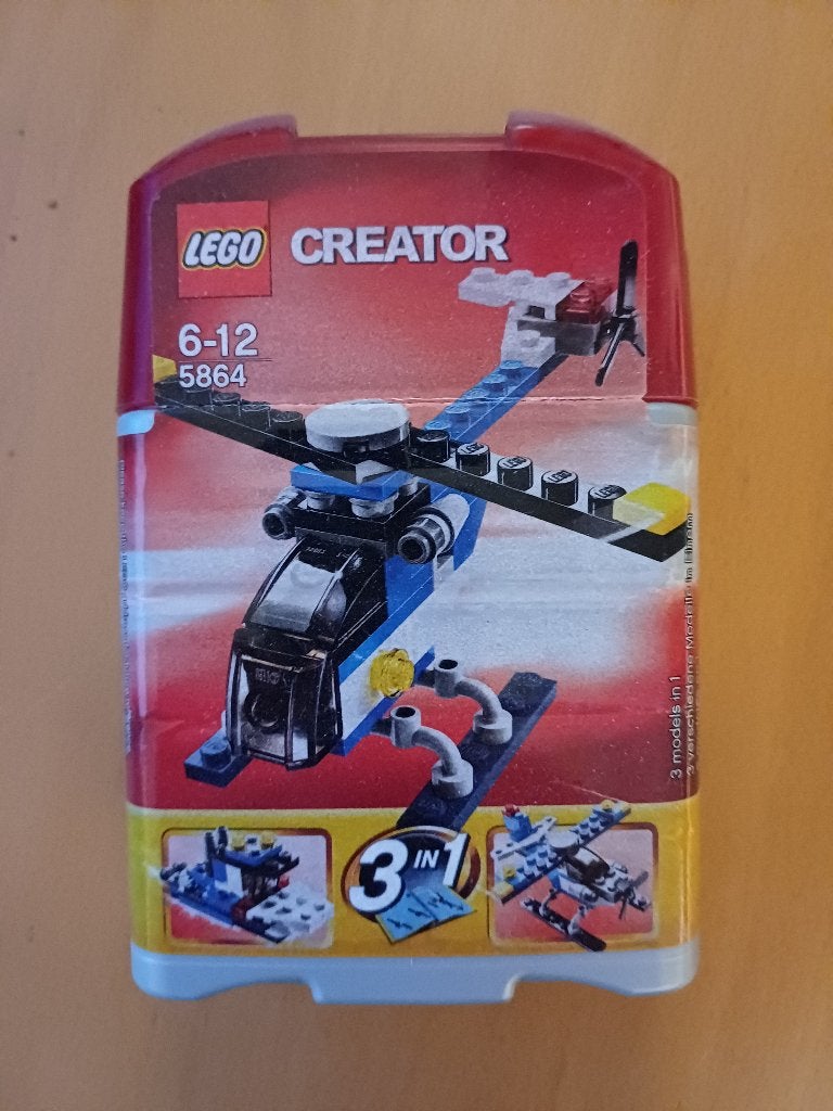 Lego Creator 5864 helicopter, Gebruikt, Lego, Ophalen of Verzenden, Inclusief doos