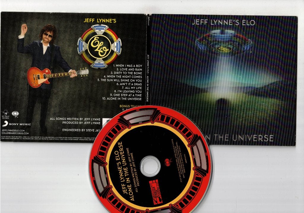 JEFF LYNNE'S ELO CD Alone in the Universe - 3D hoes, Cd's en Dvd's, Ophalen of Verzenden, Gebruikt, Pop, Album