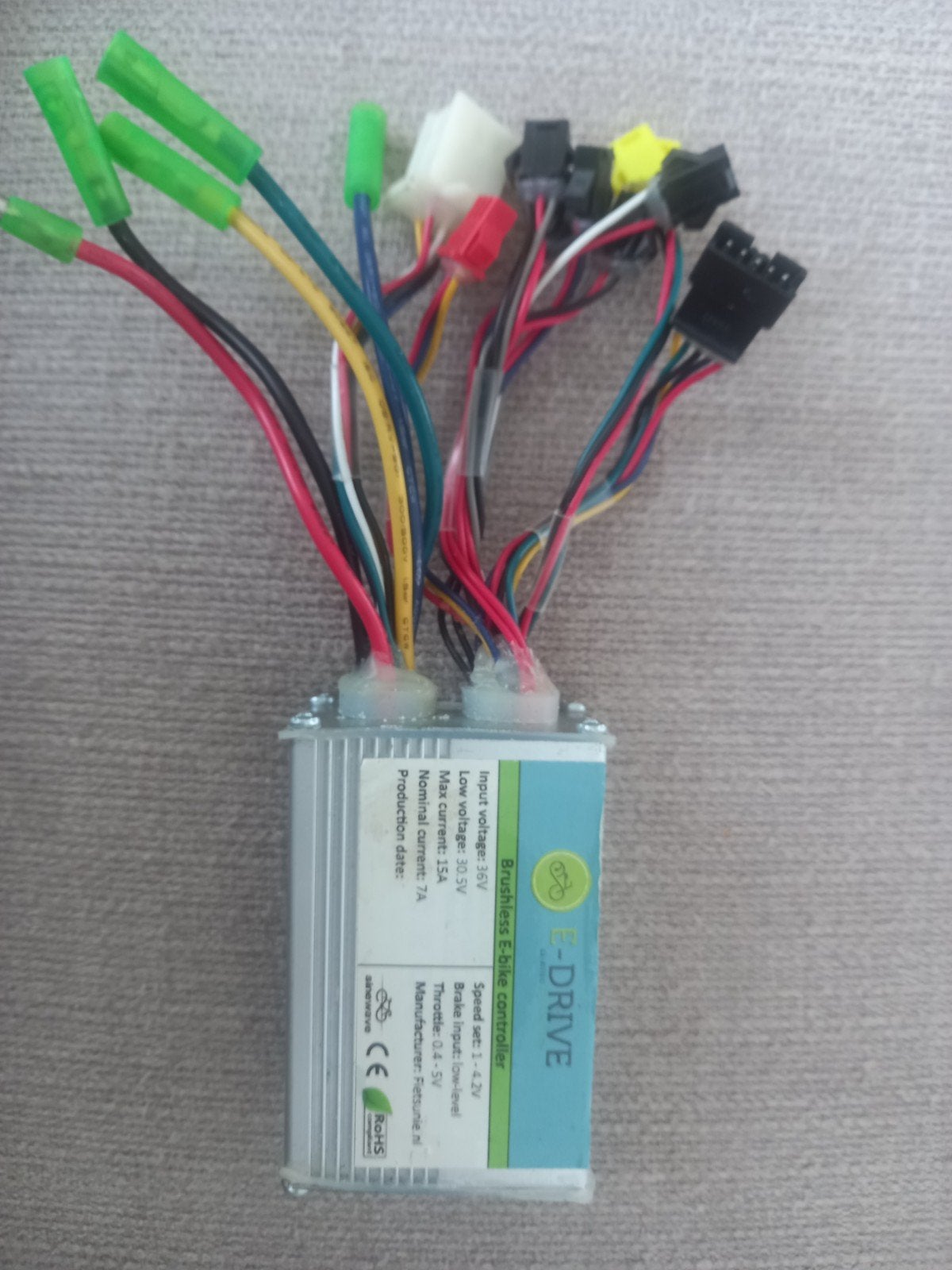 E-drive brushless ebike controller, Fietsen en Brommers, Fietsonderdelen, Ophalen of Verzenden, Nieuw