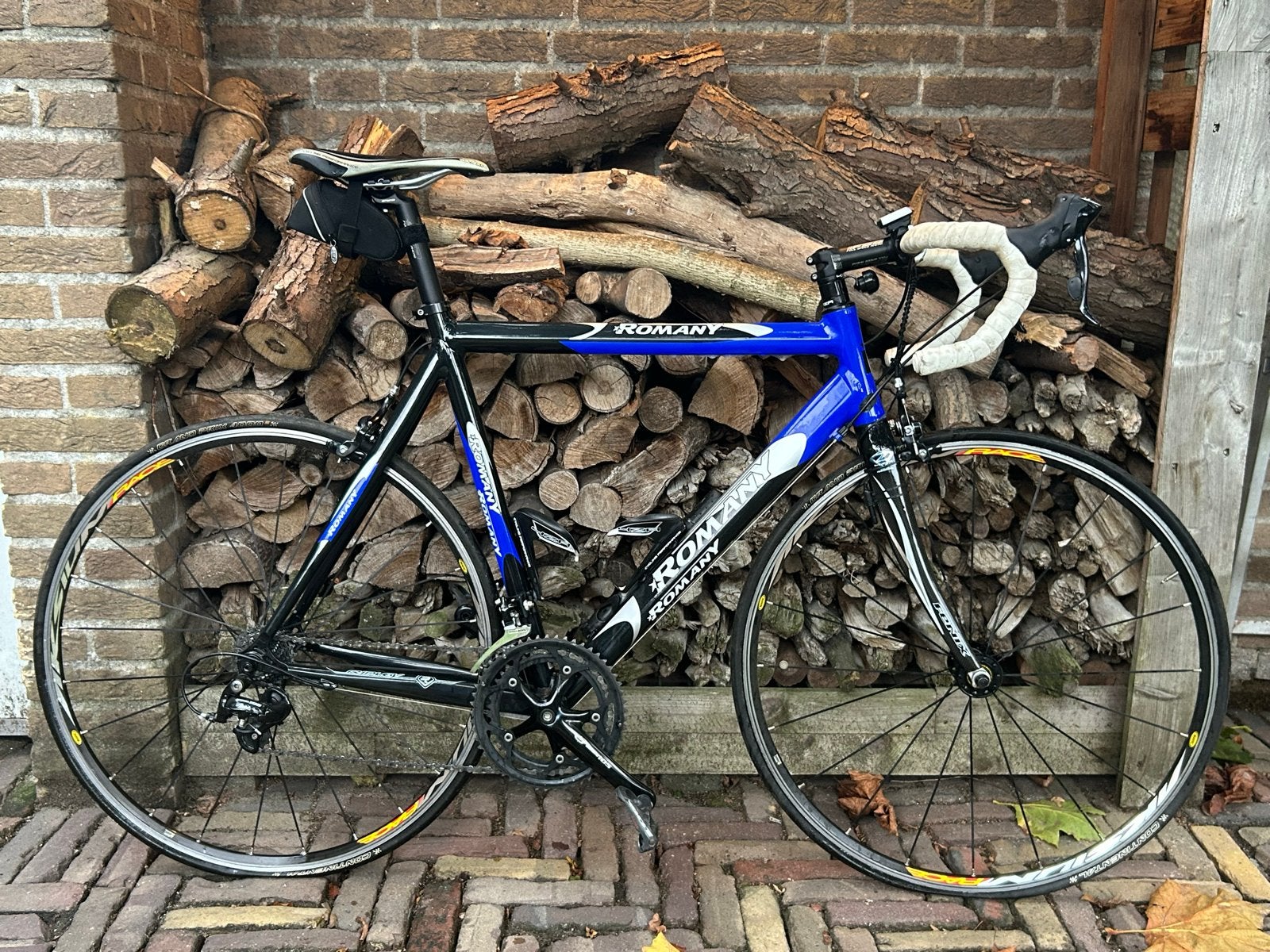 Romany Racefiets - Blauw/Zwart, Goede Staat, Overige merken, 28 inch, Gebruikt, Aluminium