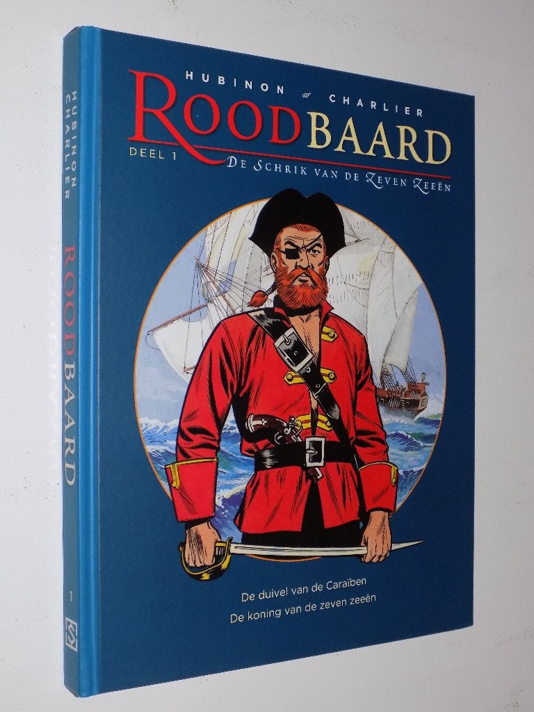 Roodbaard - 01_HC_I_De schrik van de Zeven Zeeën, Boeken, Stripboeken, Eén stripboek, Ophalen of Verzenden, Zo goed als nieuw