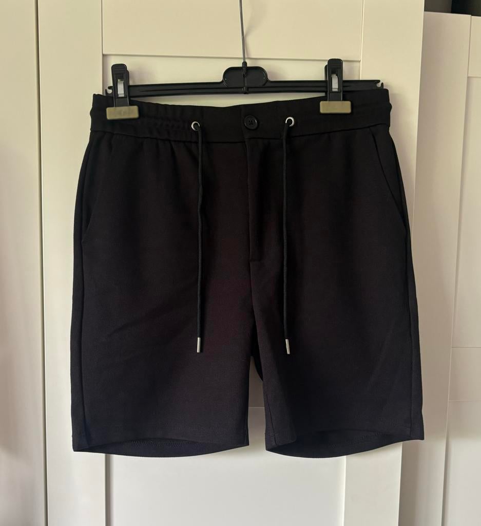 Nette zwarte Stangata heren short maat S, Ophalen of Verzenden, Zo goed als nieuw, Maat 46 (S) of kleiner, Zwart