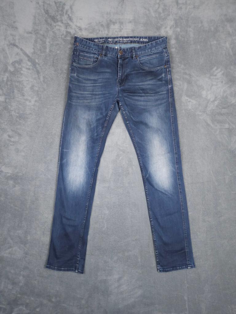 Pme Legend Broek Nightflight W34 L34 Slim Straight Blauw., Blauw, ., Ophalen of Verzenden, Zo goed als nieuw