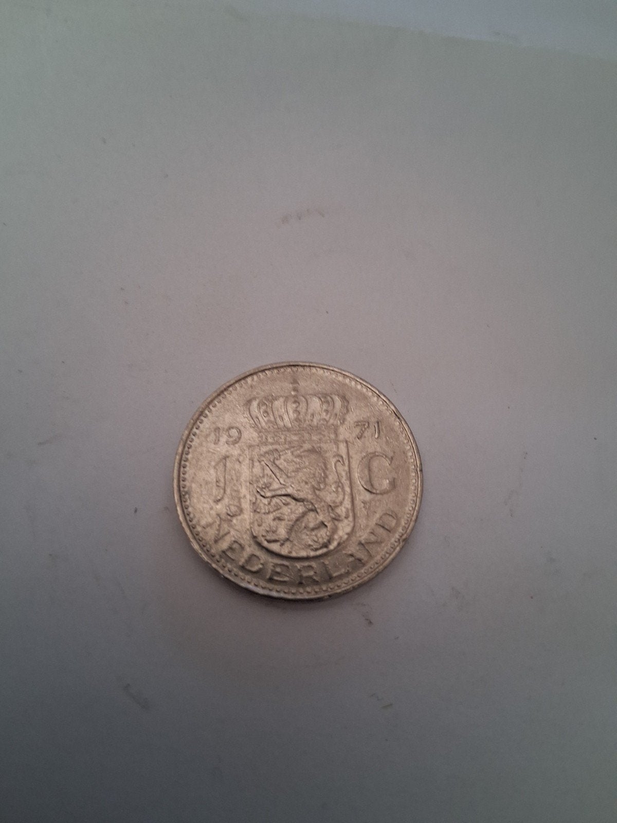 Nederland 1 Gulden 1971 Koningin Juliana, Ophalen of Verzenden, Koningin Juliana, 1 gulden, Losse munt