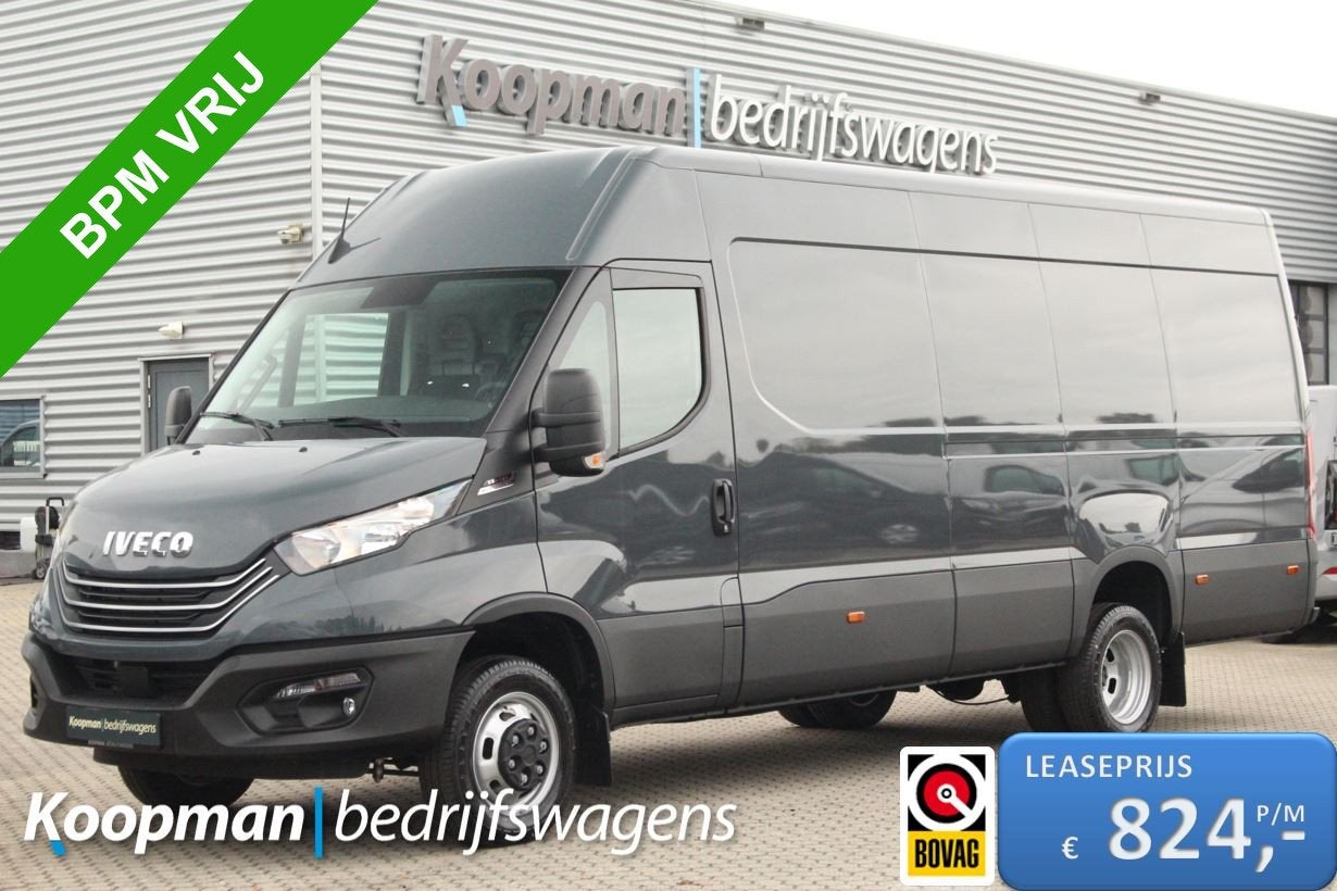 Iveco Daily 35C18V 3.0 180pk 410L L4H2 Dubbellucht | Automaa, Automaat, Achterwielaandrijving, 4 cilinders, Iveco