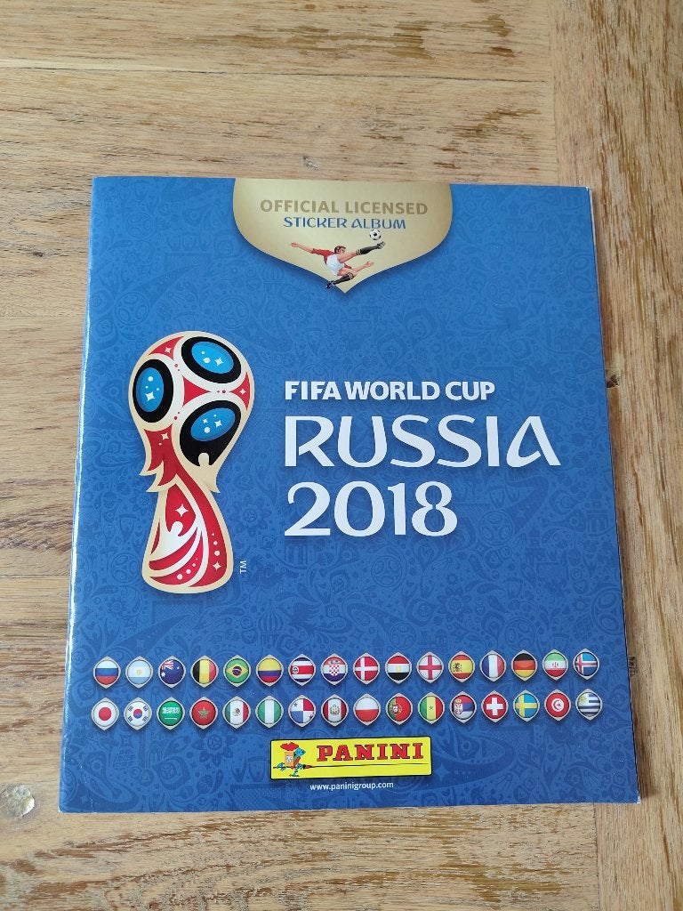 Panini album WK 2018, Verzamelen, Ophalen of Verzenden, Zo goed als nieuw, Buitenlandse clubs, Poster, Plaatje of Sticker
