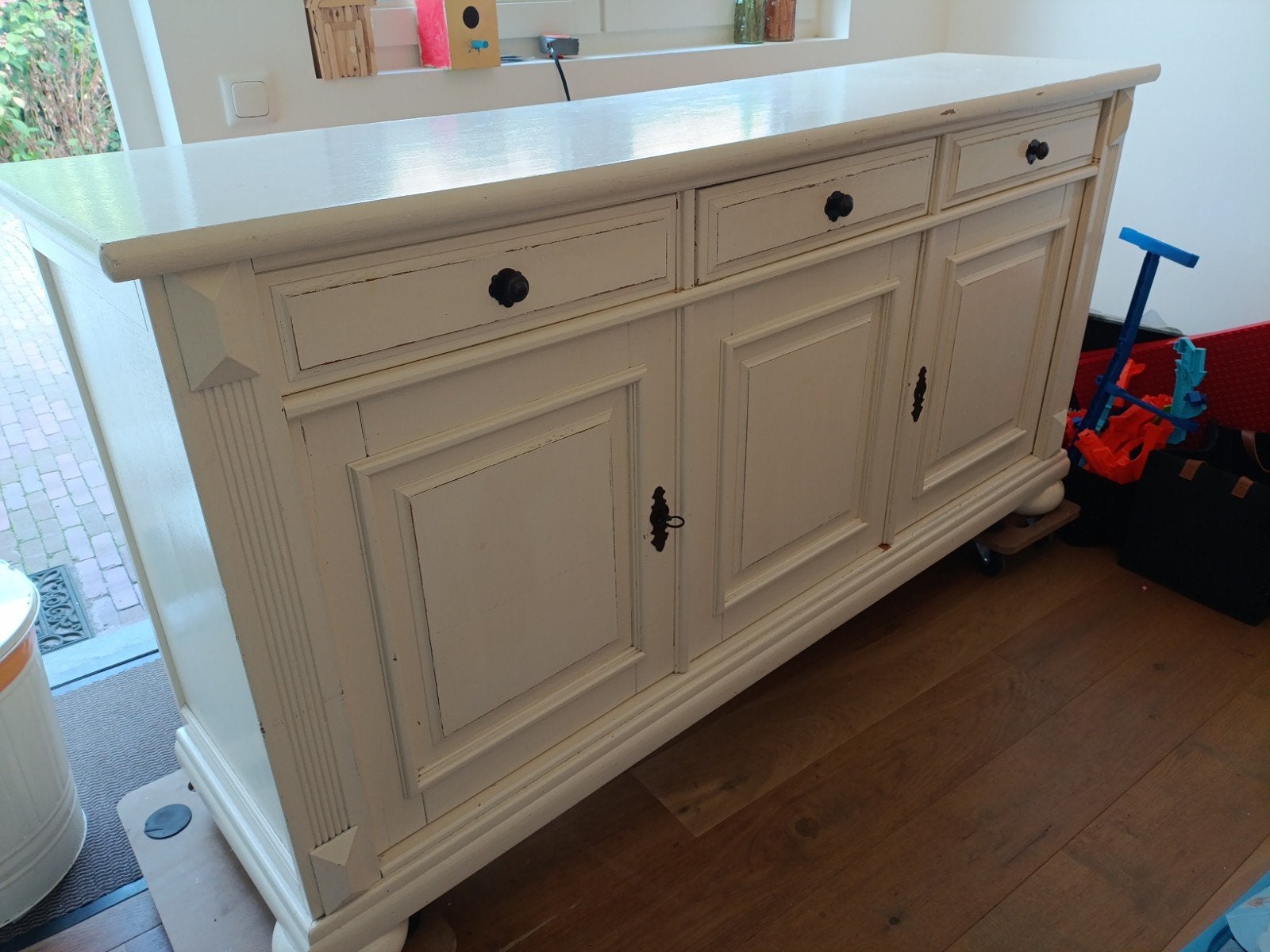 Witte kast, Ophalen, Gebruikt, 25 tot 50 cm, 150 tot 200 cm