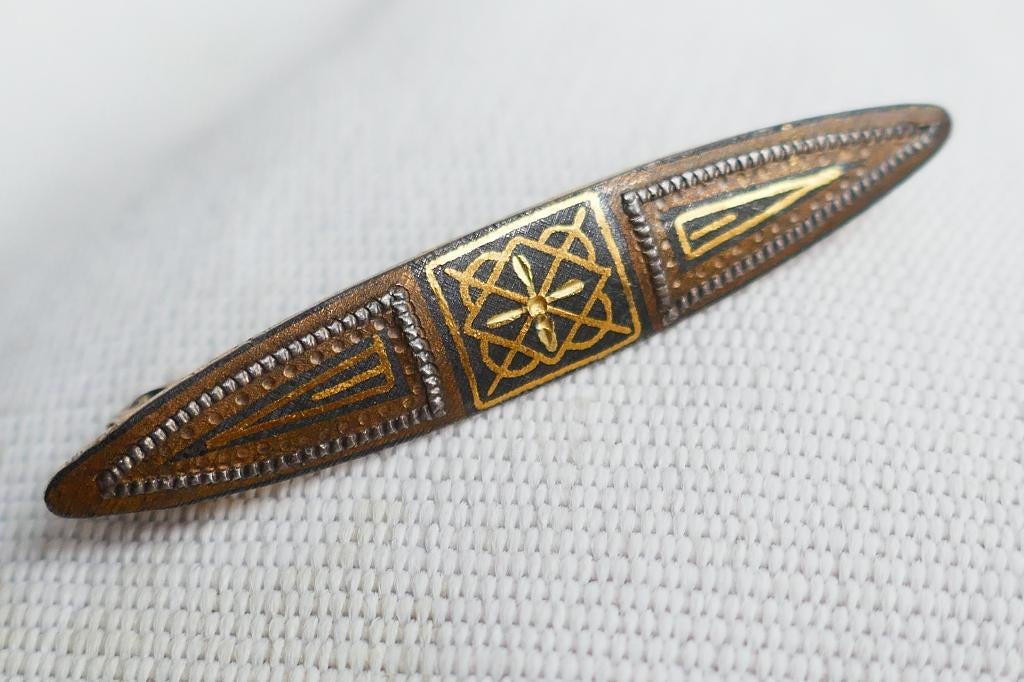 Spaanse Toledo Broche, Overige materialen, Verzenden, Minder dan 4 cm, Zo goed als nieuw