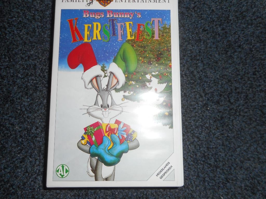 BUGS BUNNY BUGS KERSTFEEST! Classic Cartoon Op VIDEO!, Tekenfilm, Alle leeftijden, Kinderprogramma's en -films, Ophalen of Verzenden