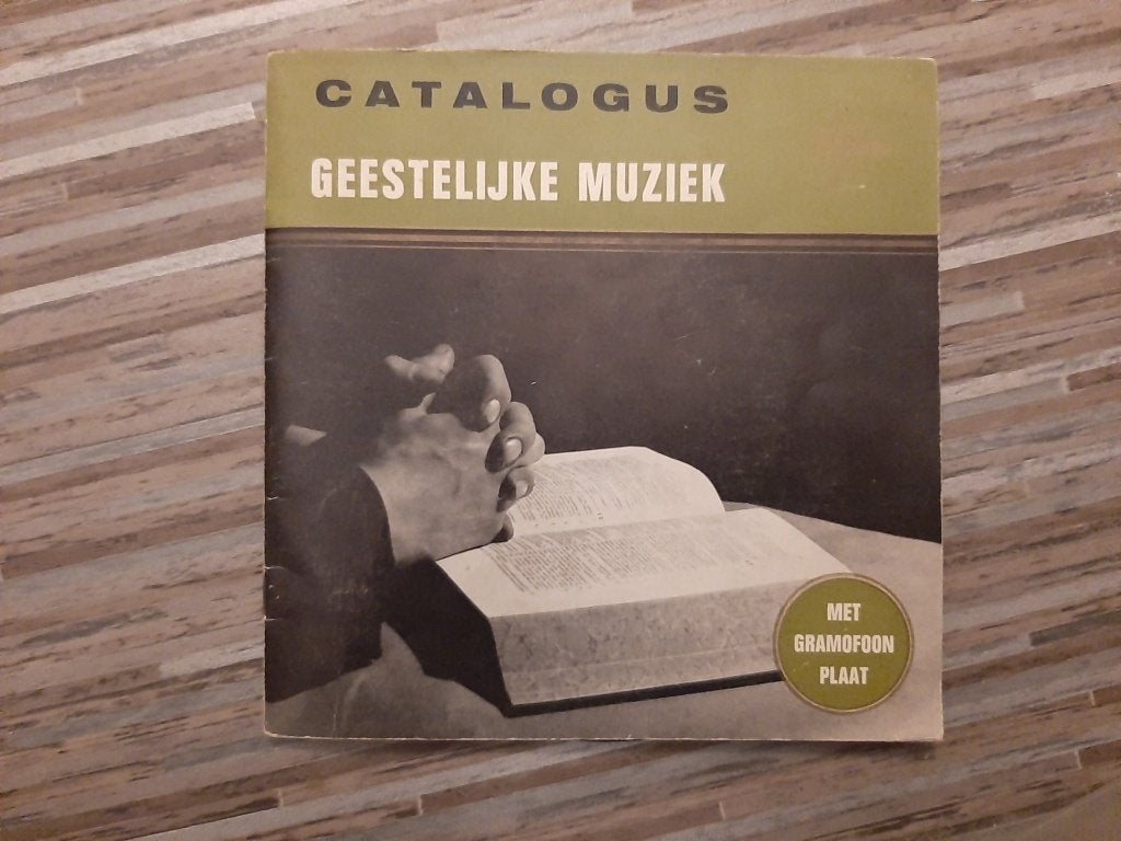 Catalogus Geestelijke Muziek (1964)+vinyl EP grammofoonplaat, Audio, Tv en Foto, Platenspelers, Ophalen, Gebruikt, Overige merken