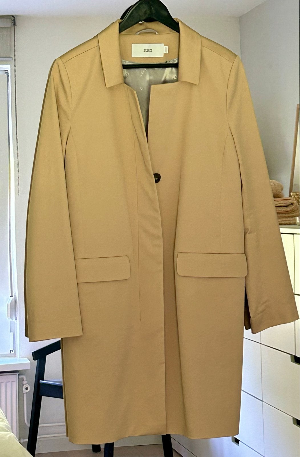 Closed Pori jasje met stretch - Zo goed als nieuw, Ophalen of Verzenden, Zo goed als nieuw, Maat 42/44 (L), Beige