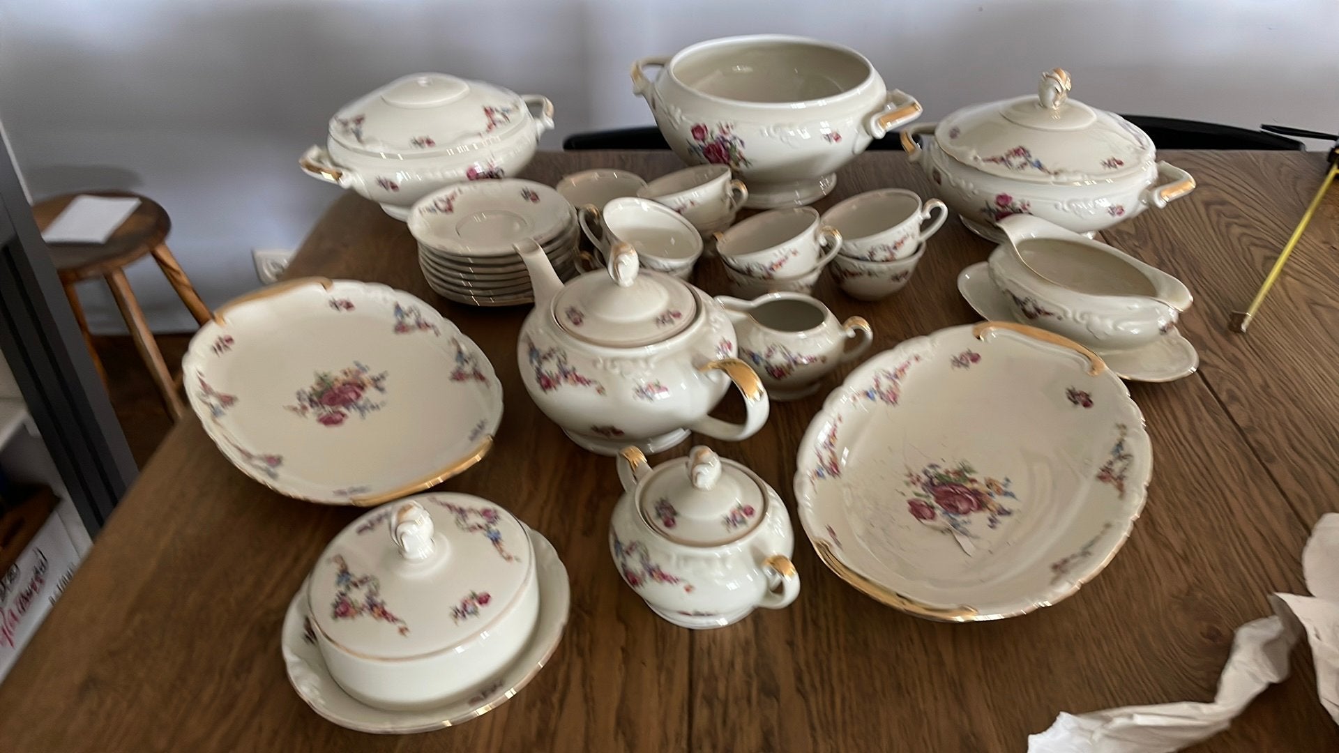 Servies antiek, Antiek en Kunst, Antiek | Servies compleet, Ophalen