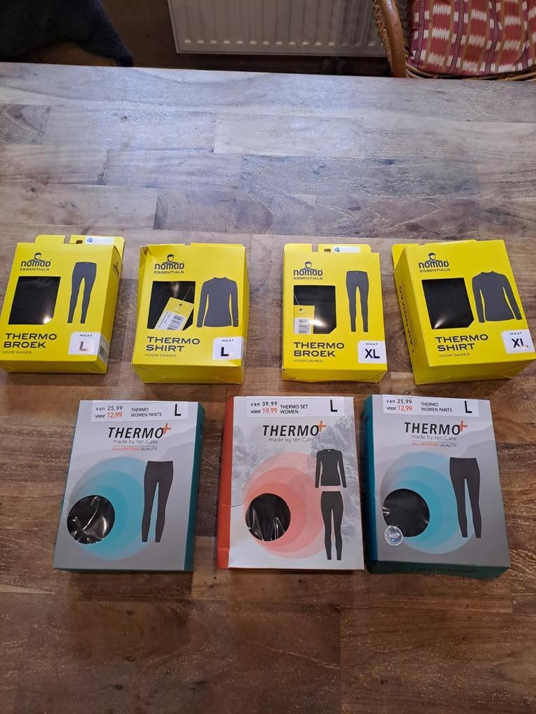 Nieuwe Thermo Kleding Sets - Nomad & Thermo+, Kleding | Dames, Nomad, Thermo+, Ophalen of Verzenden, Nieuw