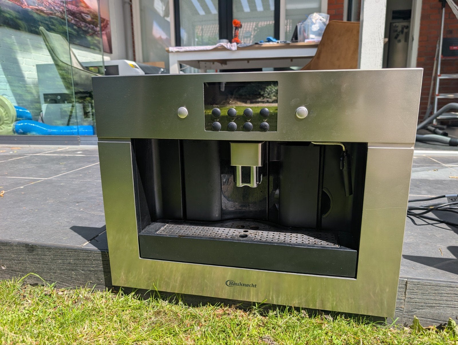 Inbouw Koffiemachine Atag CM4592AC & KM 7200IN defect, Ophalen, Gebruikt, Koffiemachine