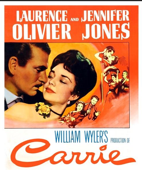 Klassiekers CARRIE (1952) / Drama Romantiek / Jennifer Jones, Drama, Ophalen of Verzenden, Zo goed als nieuw, 1940 tot 1960