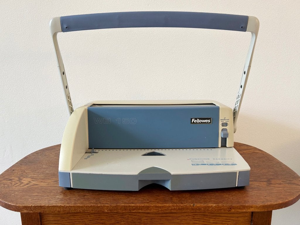 Fellowes inbindmachine  WIREBIND WB150, Ophalen, Gebruikt
