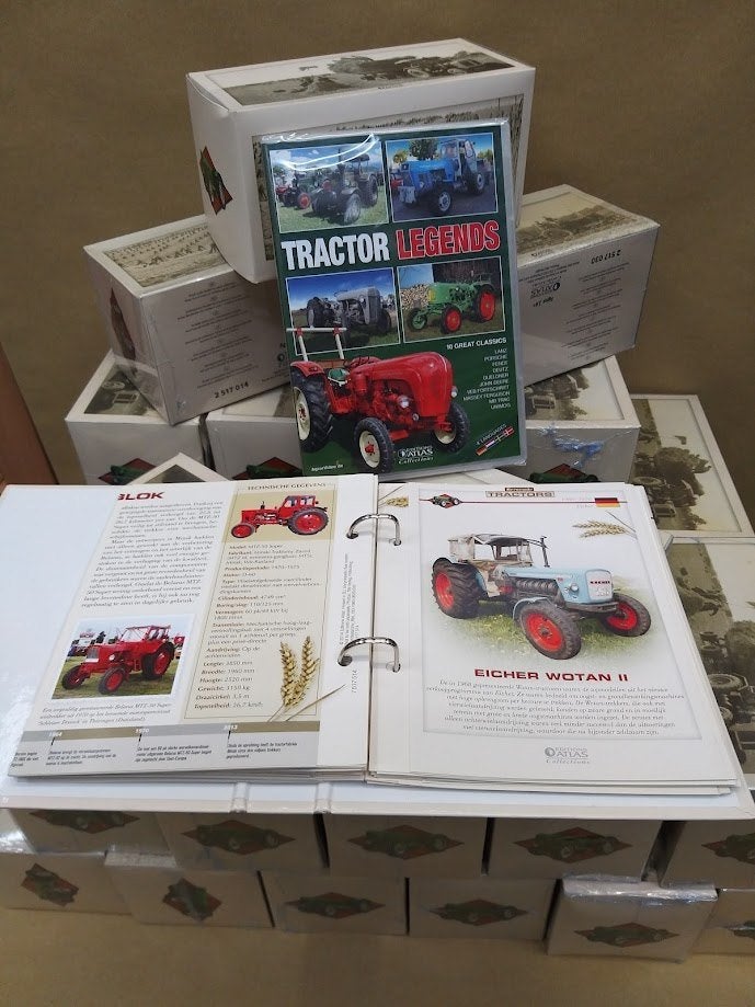 De complete serie Atlas tractormodellen, Hobby en Vrije tijd, Ophalen of Verzenden, Nieuw, Auto, Overige merken