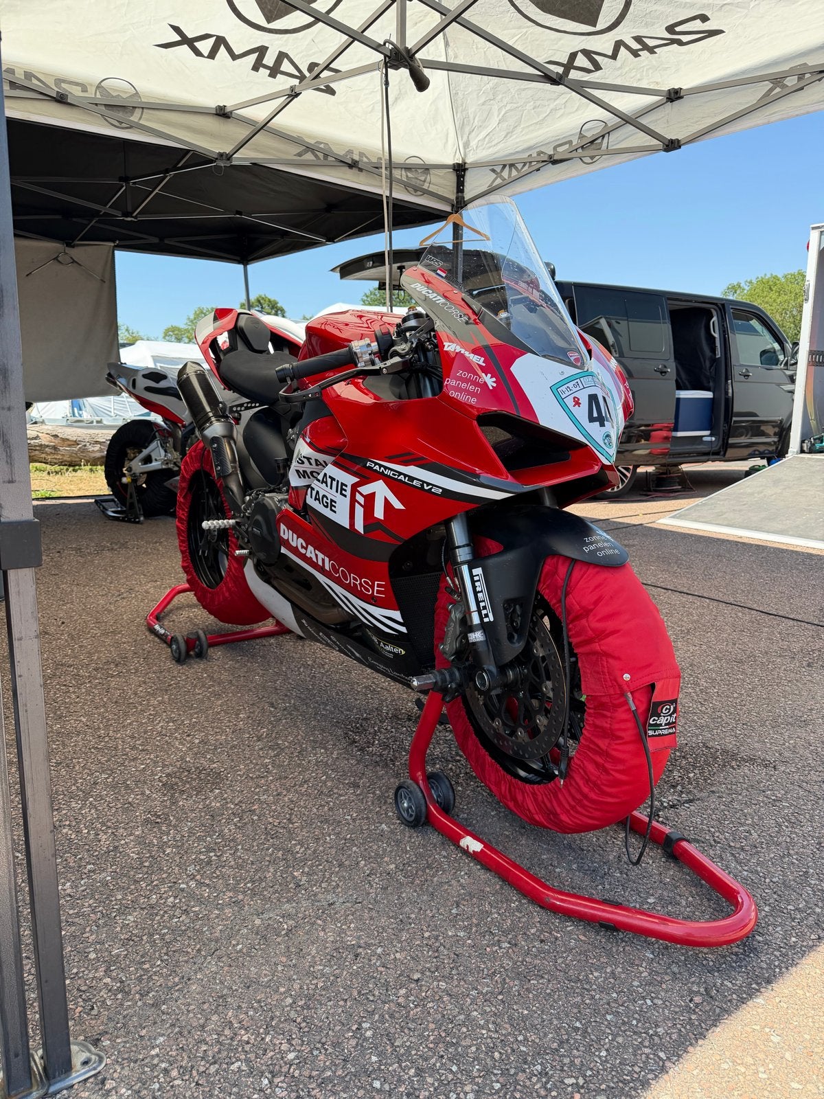 Ducati V2 2024 Ready 2 Race BTW motor, Motoren, Sportuitlaat, Gebruikt, Super Sport, Particulier