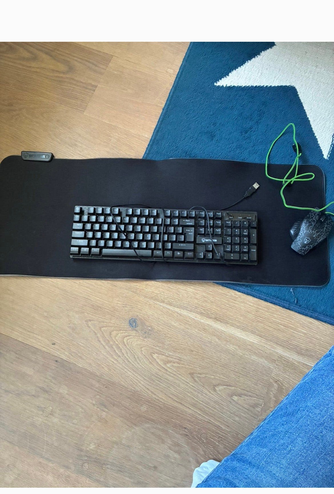Toetsenbord Gamemat en muis, Ophalen, Zo goed als nieuw