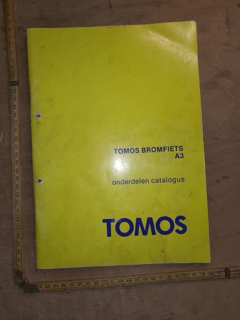 Tomos a3 onderdelen catalogus, Ophalen of Verzenden, Gebruikt