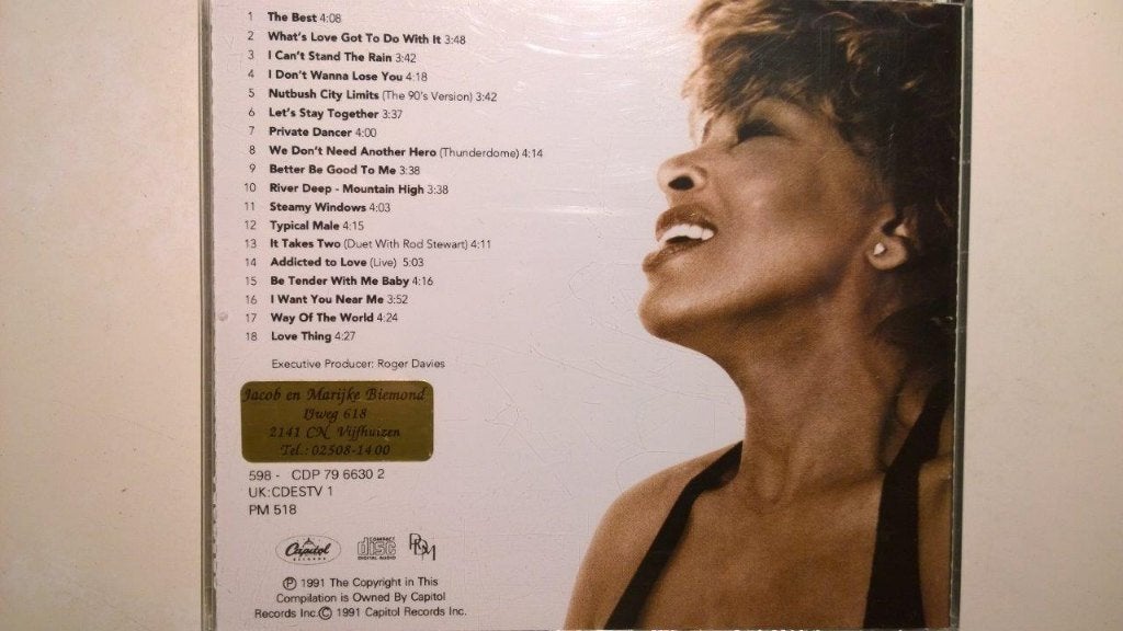 Tina Turner - Simply The Best, Ophalen of Verzenden, Zo goed als nieuw, Poprock, Album