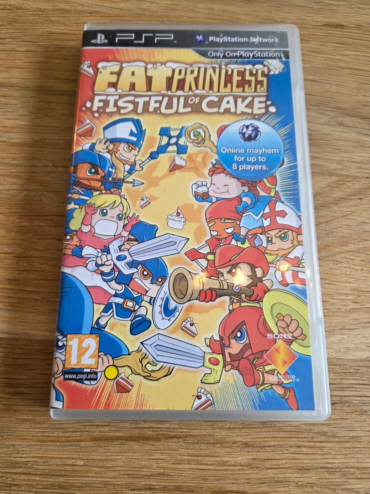 Fat princess fistful of cake psp, 1 speler, Ophalen of Verzenden, Zo goed als nieuw, Vanaf 3 jaar