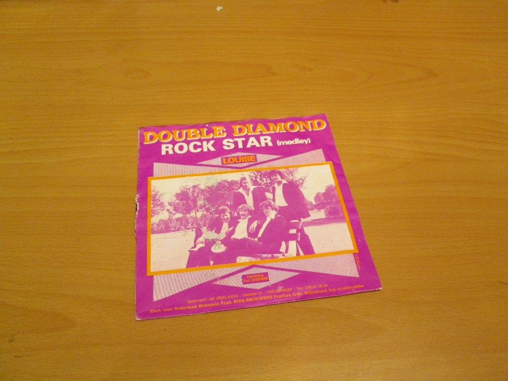 Double Diamond - Rock Star / Louise, Ophalen of Verzenden, Gebruikt, Pop