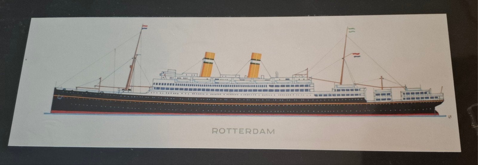 Holland Amerika lijn De Rotterdam, Ophalen of Verzenden