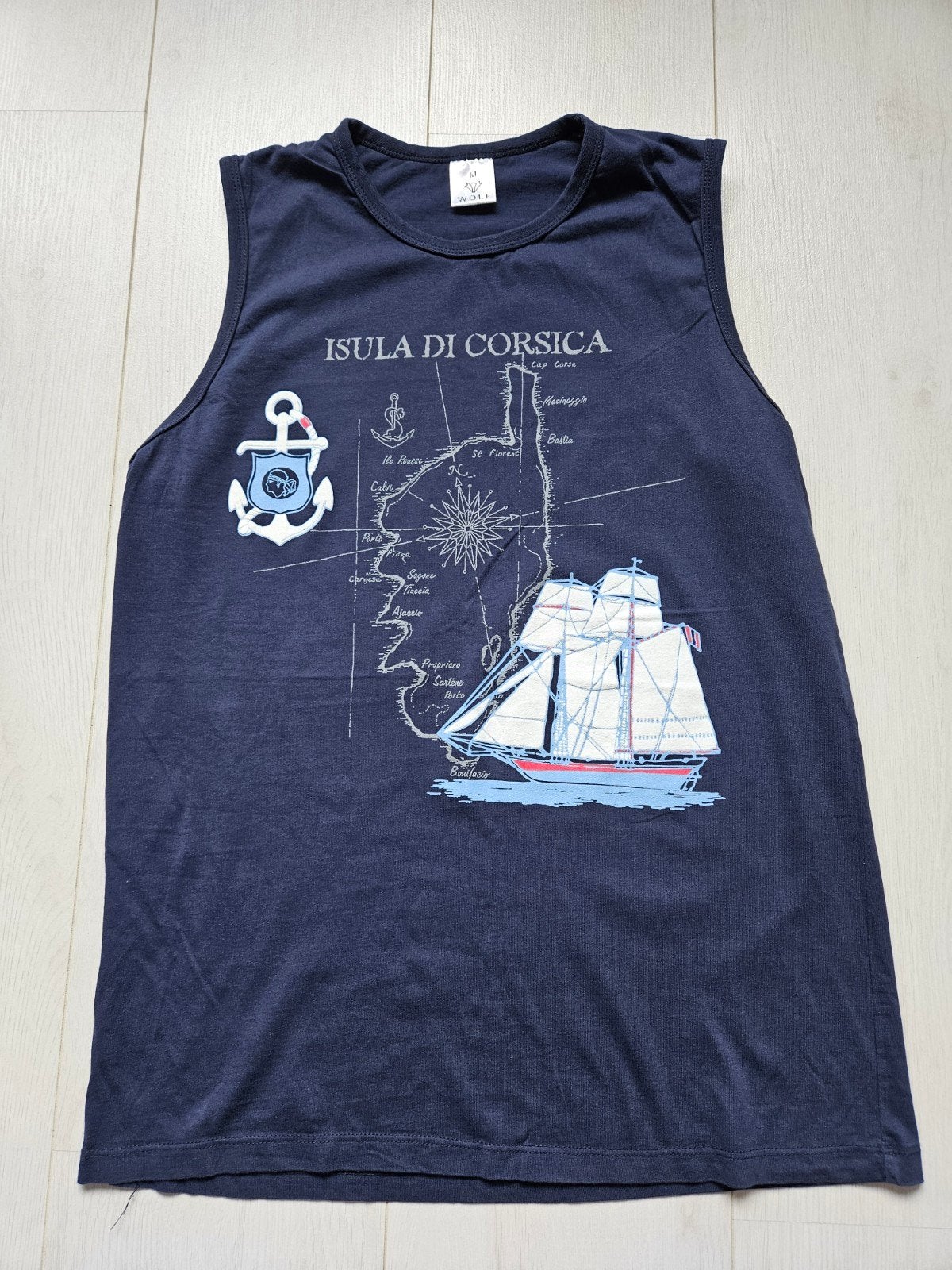 Corsica mouwloos tanktopje marineblauw S/M, Ophalen of Verzenden, Nieuw, Maat 46 (S) of kleiner, Blauw
