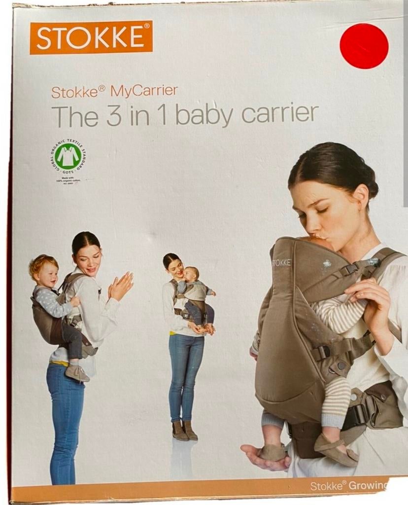 Stokke MyCarrier draagzak zwart, Ophalen