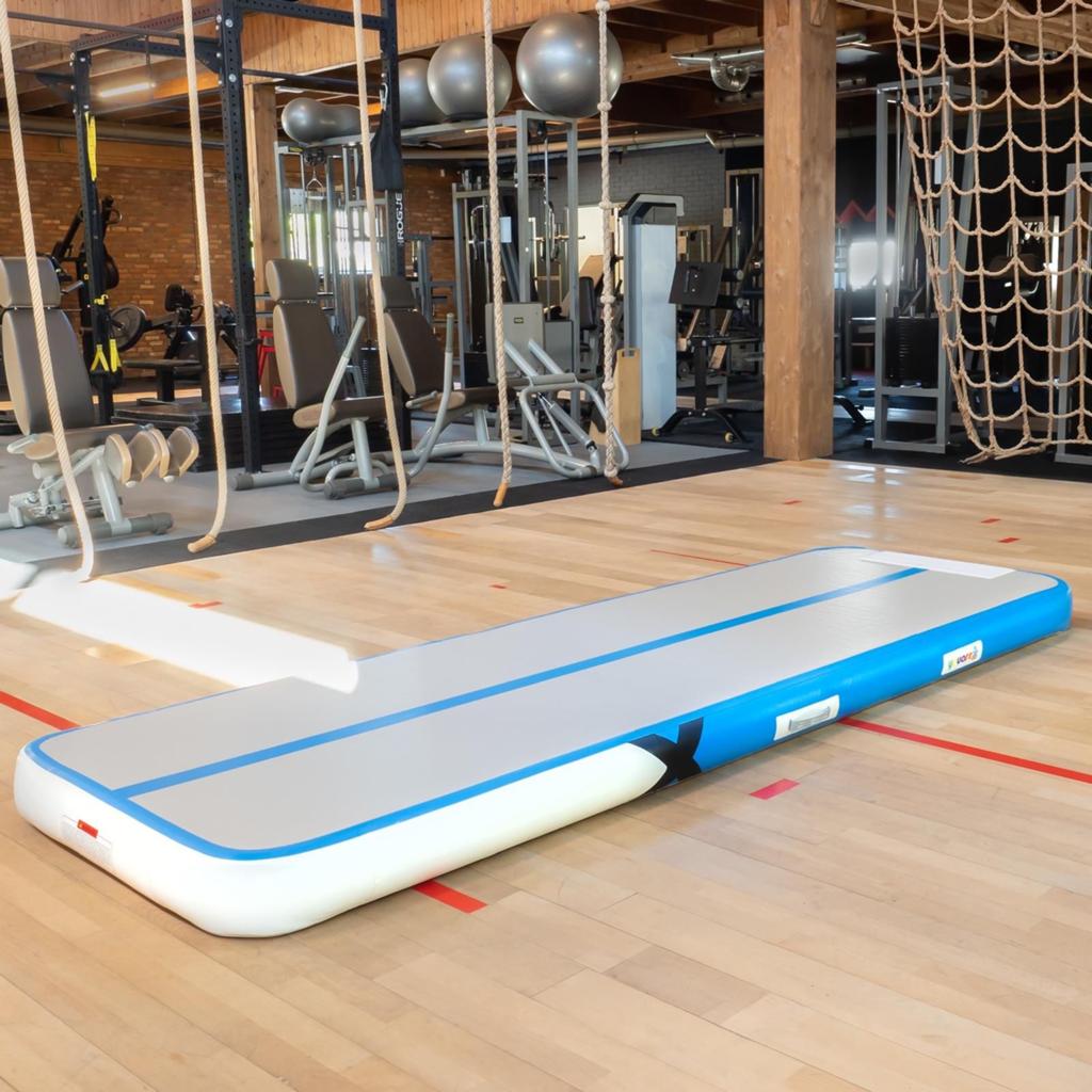 AirTrackset 3,4,5 m, dik 15cm, breed 1m, nieuw, div kleuren, Sport en Fitness, Turnen, Ophalen, Kindermaat 122 t/m 140, Zo goed als nieuw