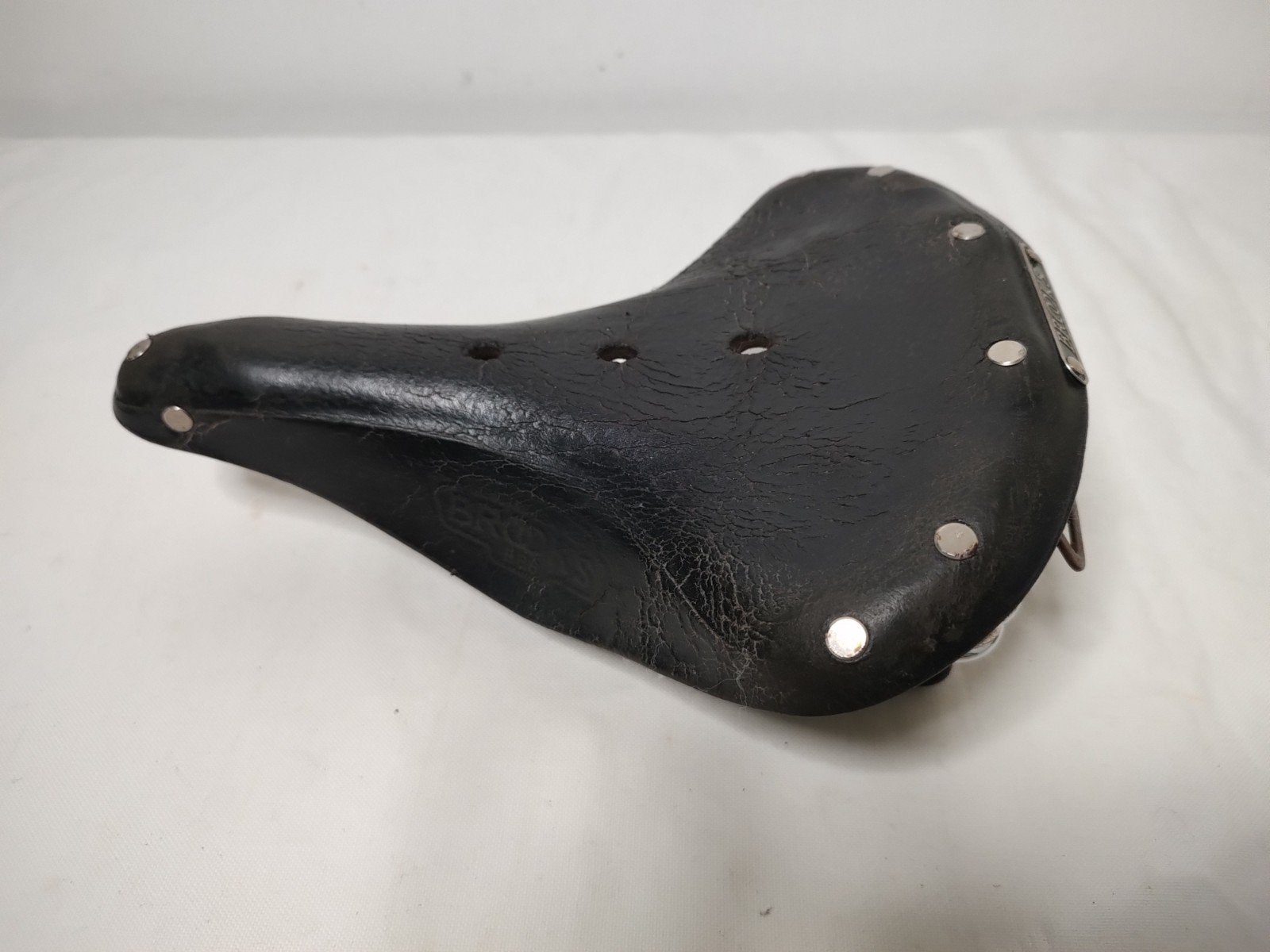 K572 Brooks B66 zadel, Fietsen en Brommers, Fietsonderdelen, Brooks, Gebruikt, Leer, UK