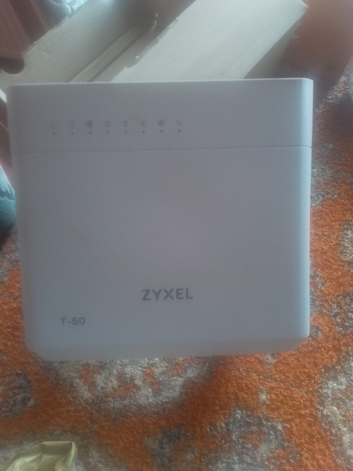 Zyxel T-50 Router/Modem - Zo goed als nieuw, Ophalen of Verzenden, Zo goed als nieuw, Router met modem, Zyxel