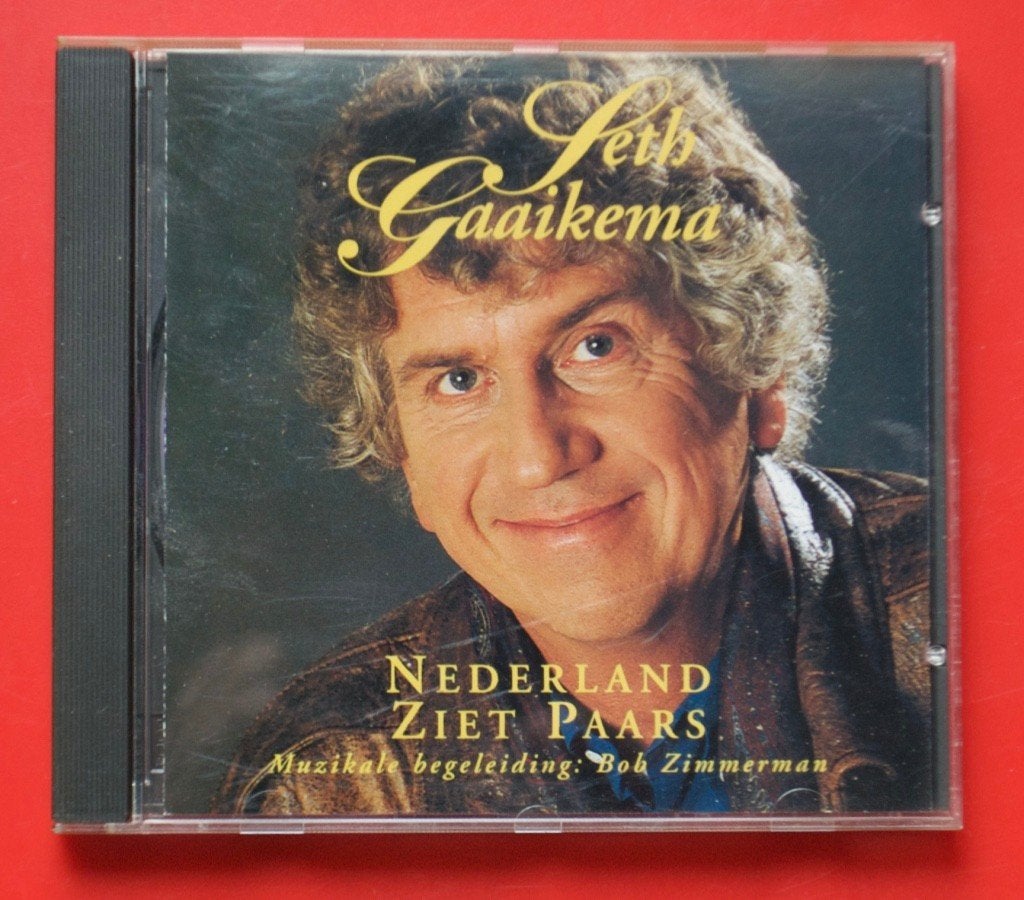 cd Seth Gaaikema Nederland ziet paars Bob Zimmerman cabaret, Ophalen of Verzenden, Gebruikt, Album