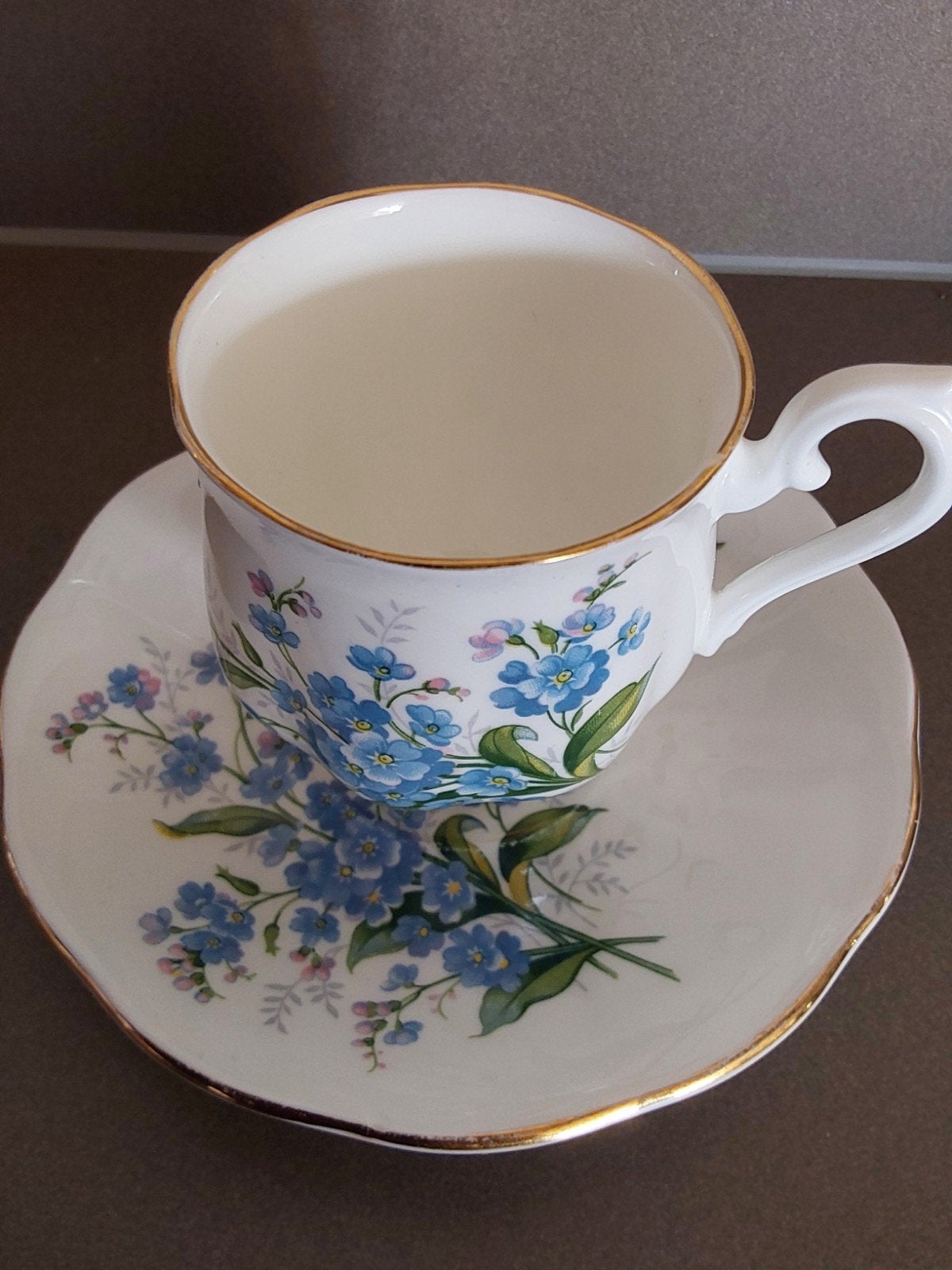kopje Royal Albert forget me not, Ophalen of Verzenden