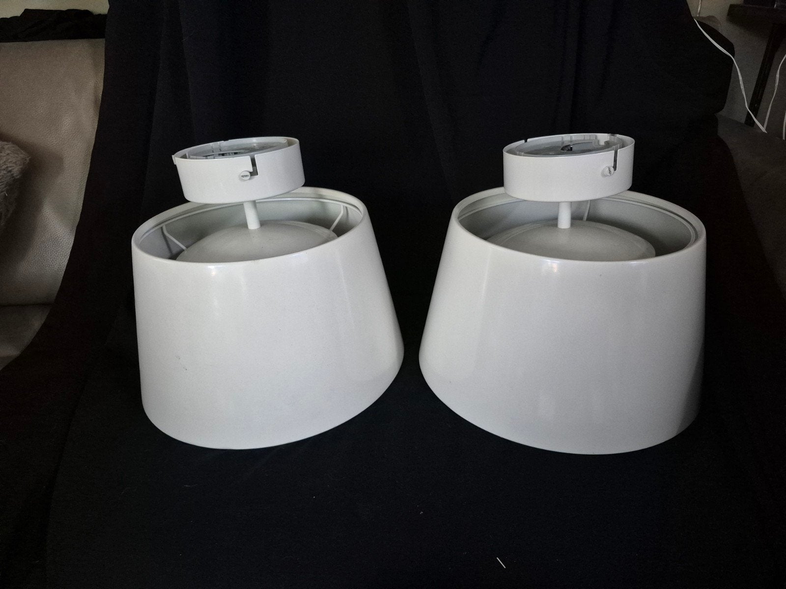 2x KULLA T0161 IKEA WIT PLAFONDLAMP, Ophalen, Zo goed als nieuw, Wit, Plafondlamp