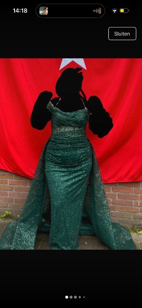 Abiye, Ophalen, Galajurk, Maat 42/44 (L), Zo goed als nieuw
