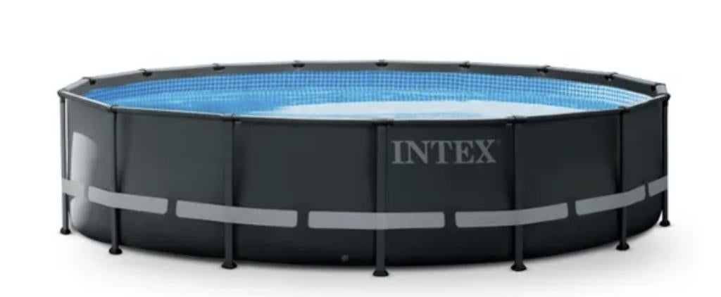 Zwembad Intex Opzetzwembad Ultra XTR Frame - Ø 549 x 132 cm, Tuin en Terras, Zwembaden, Rond, 300 cm of meer, Zo goed als nieuw