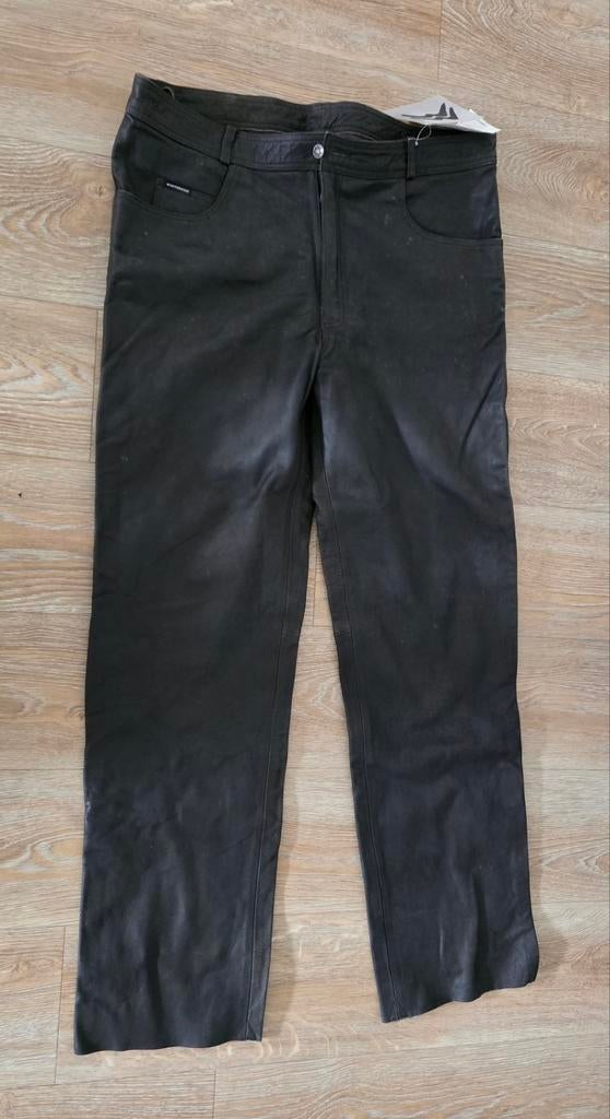 MOTO MOD Leren Broek Maat 56 bruin, Kleding | Heren, Broeken en Pantalons, Bruin, Maat 56/58 (XL), Ophalen of Verzenden, Zo goed als nieuw