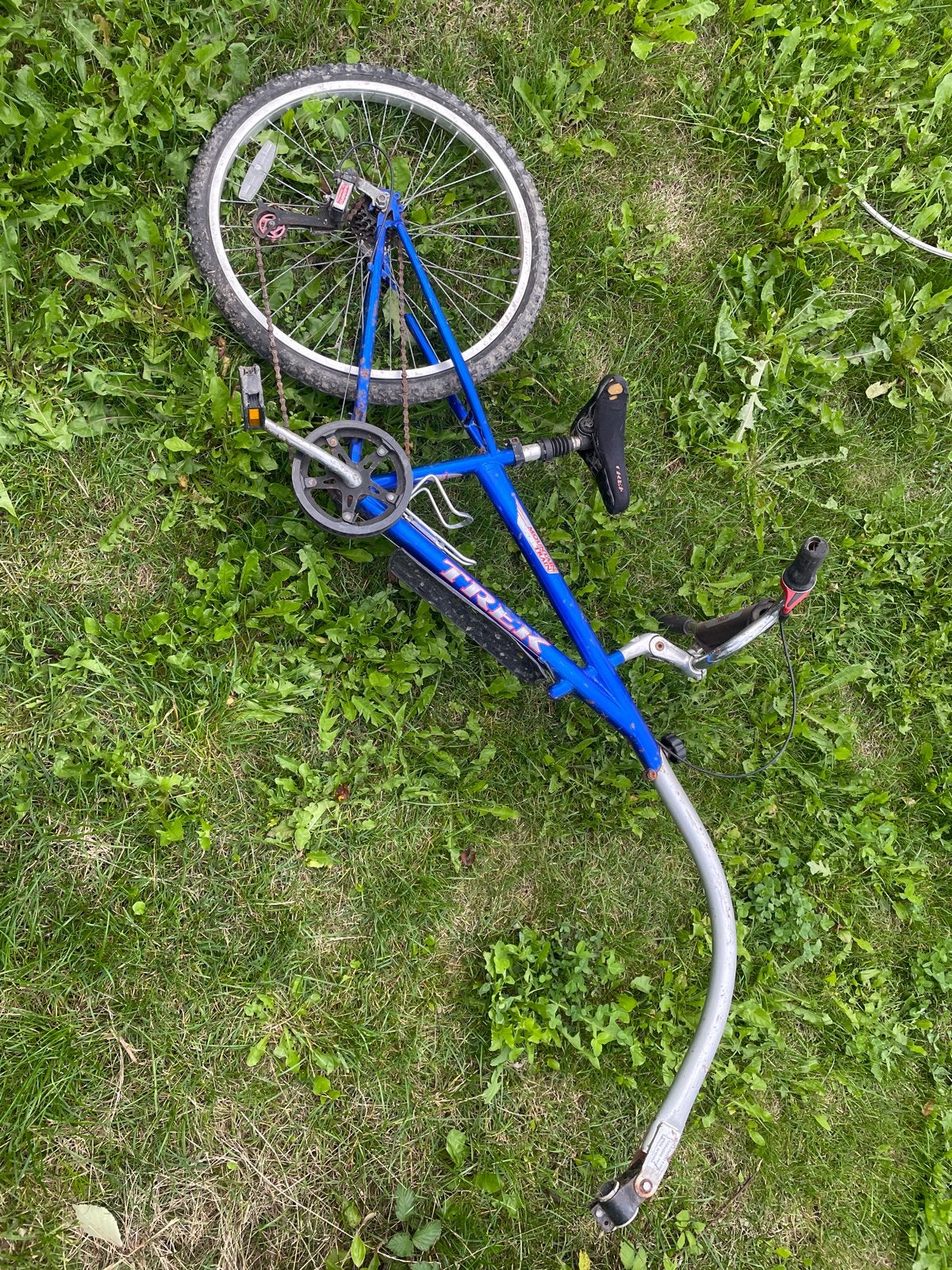 Trek Mountainbike met aanhanger bevestiging, Fietsen en Brommers, Ophalen, Gebruikt, 20 inch of meer