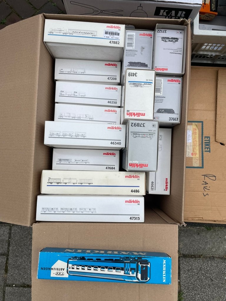 Marklin HO - Mooie sets, locs en wagonnen, Ophalen, Wisselstroom, Locomotief, Zo goed als nieuw