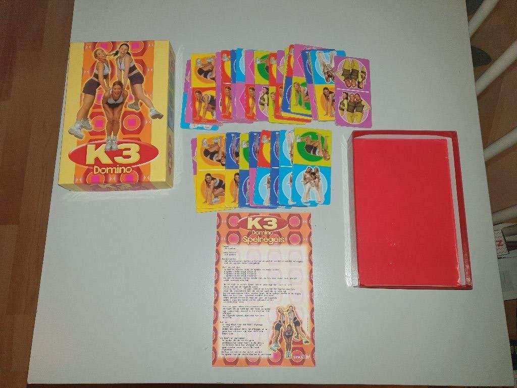 K3 Domino Spel - Compleet en goede staat, Ophalen of Verzenden, Gebruikt