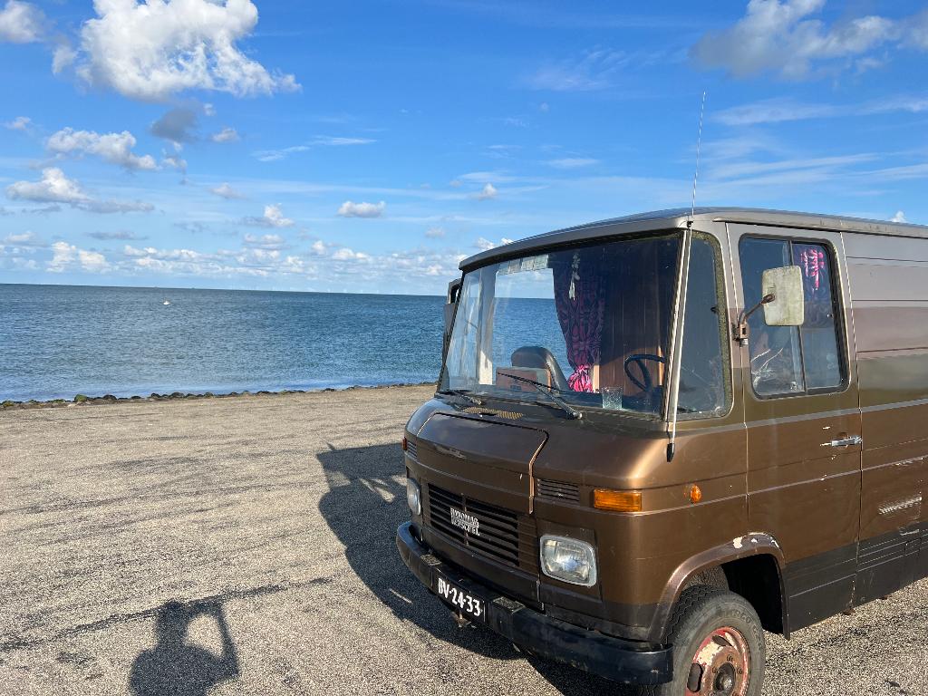 Hanomag Henschel '71 (Mercedes 508)–belastingvrije oldtimer, Chemisch toilet, Buscamper of Camperbus, Mercedes-Benz, Particulier